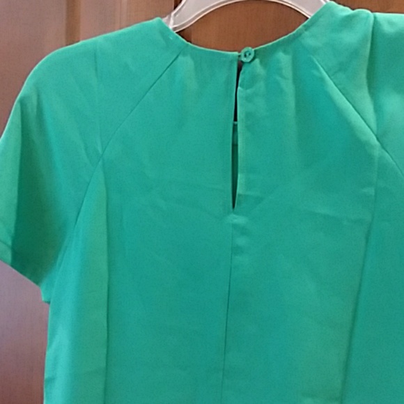 NEW Lark & Ro Green Mini Dress XS - Picture 3 of 4